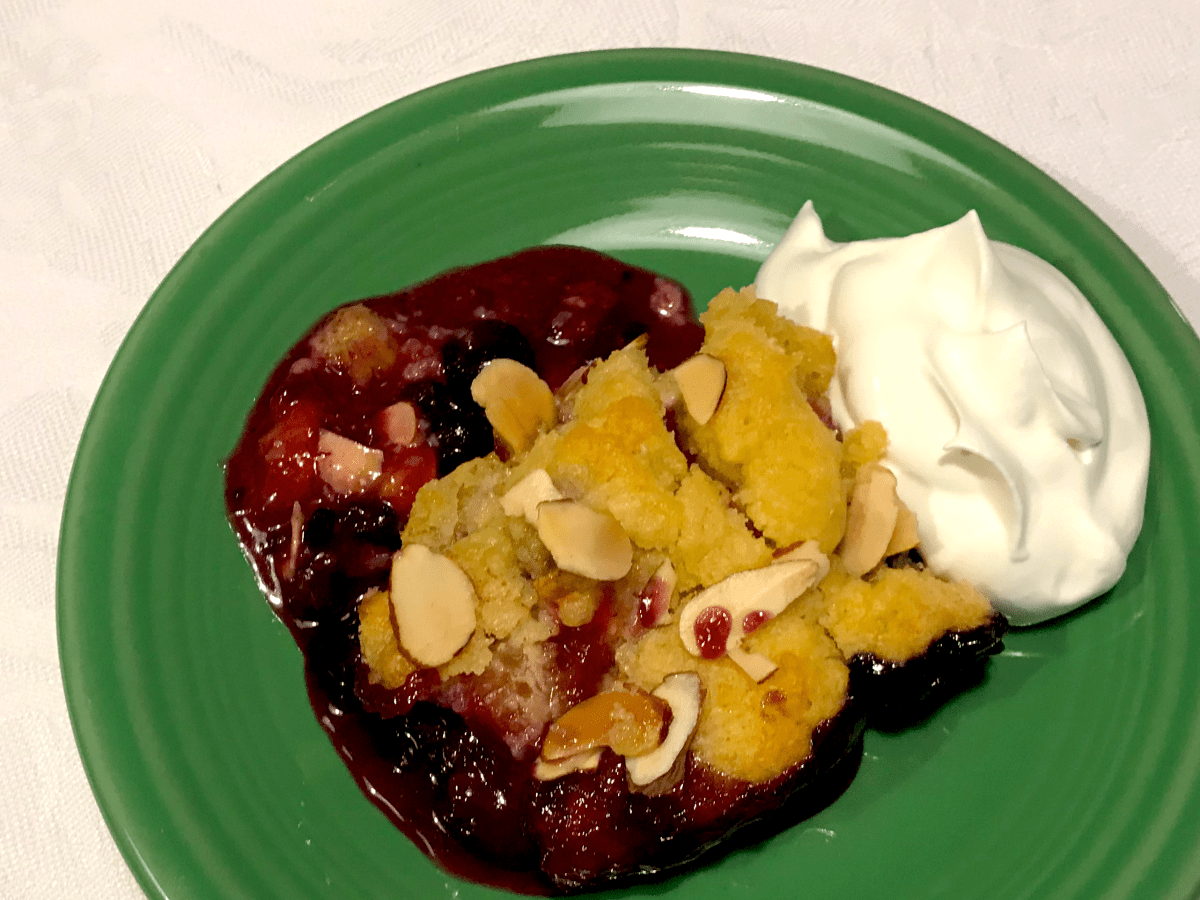Fresh Fruit Cobbler